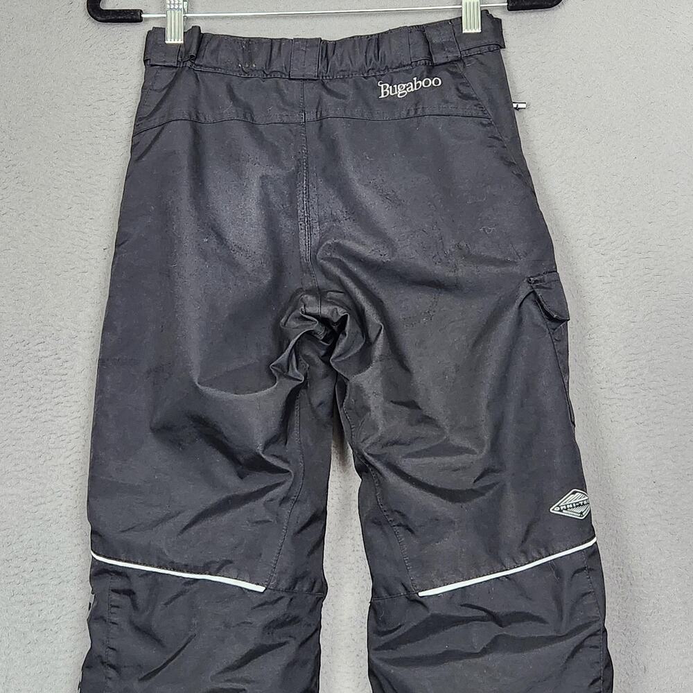 Columbia Bugaboo Snow Pants Youth Medium 10/12 Black Omni-Tech Omni-Heat - Picture 13 of 16